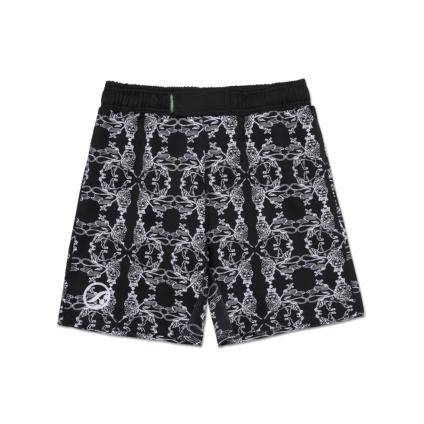 Bob Marley Lion Fitted Shorts