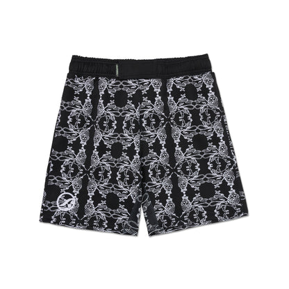 Bob Marley Lion Fitted Shorts