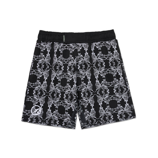 Bob Marley Lion Fitted Shorts