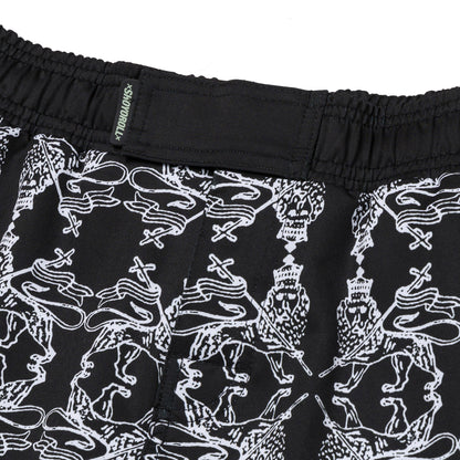 Bob Marley Lion Fitted Shorts