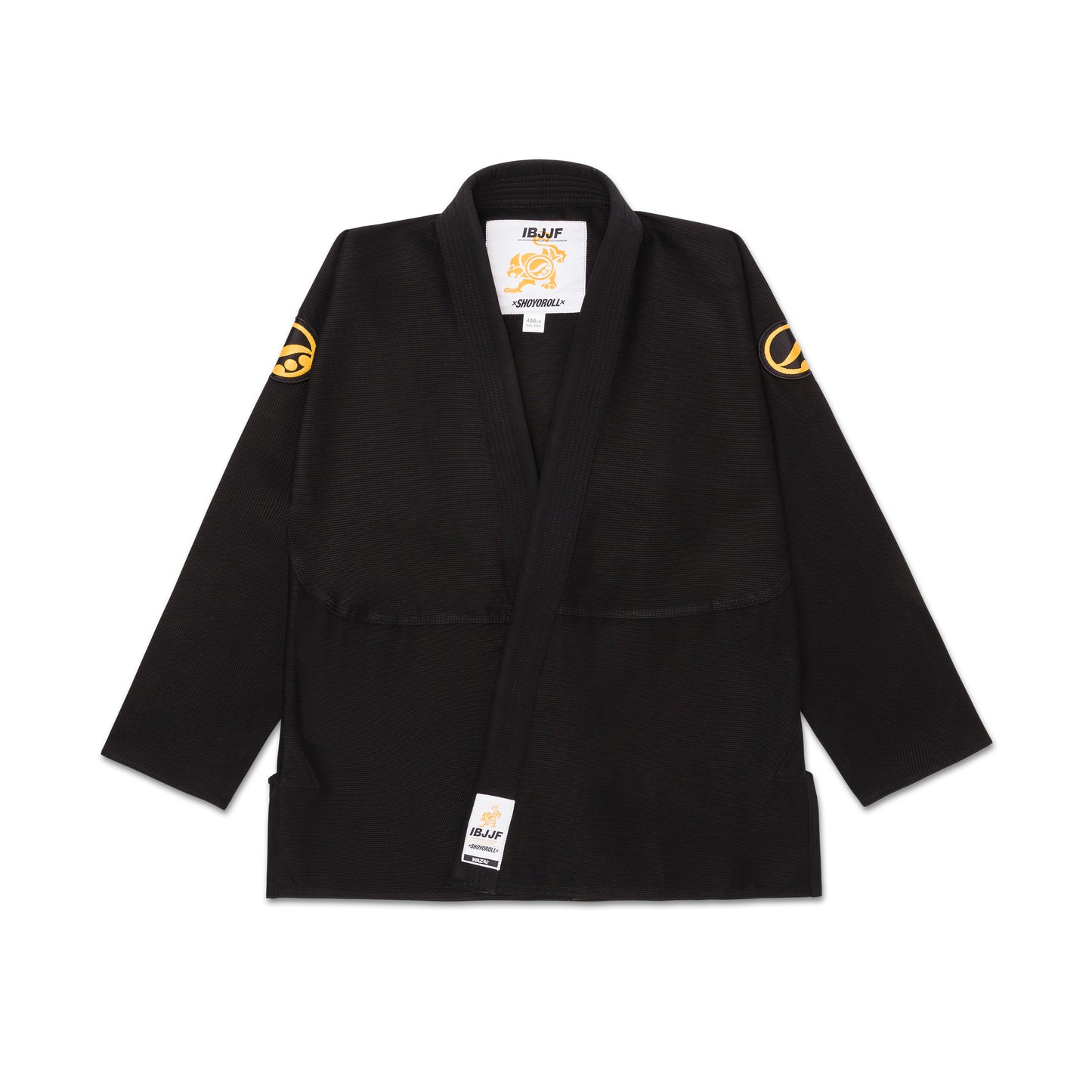 IBJJF Lite II Kimono + Gi Checker Pack [Black]