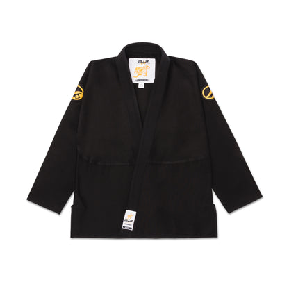 IBJJF Lite II Kimono + Gi Checker Pack [Black]