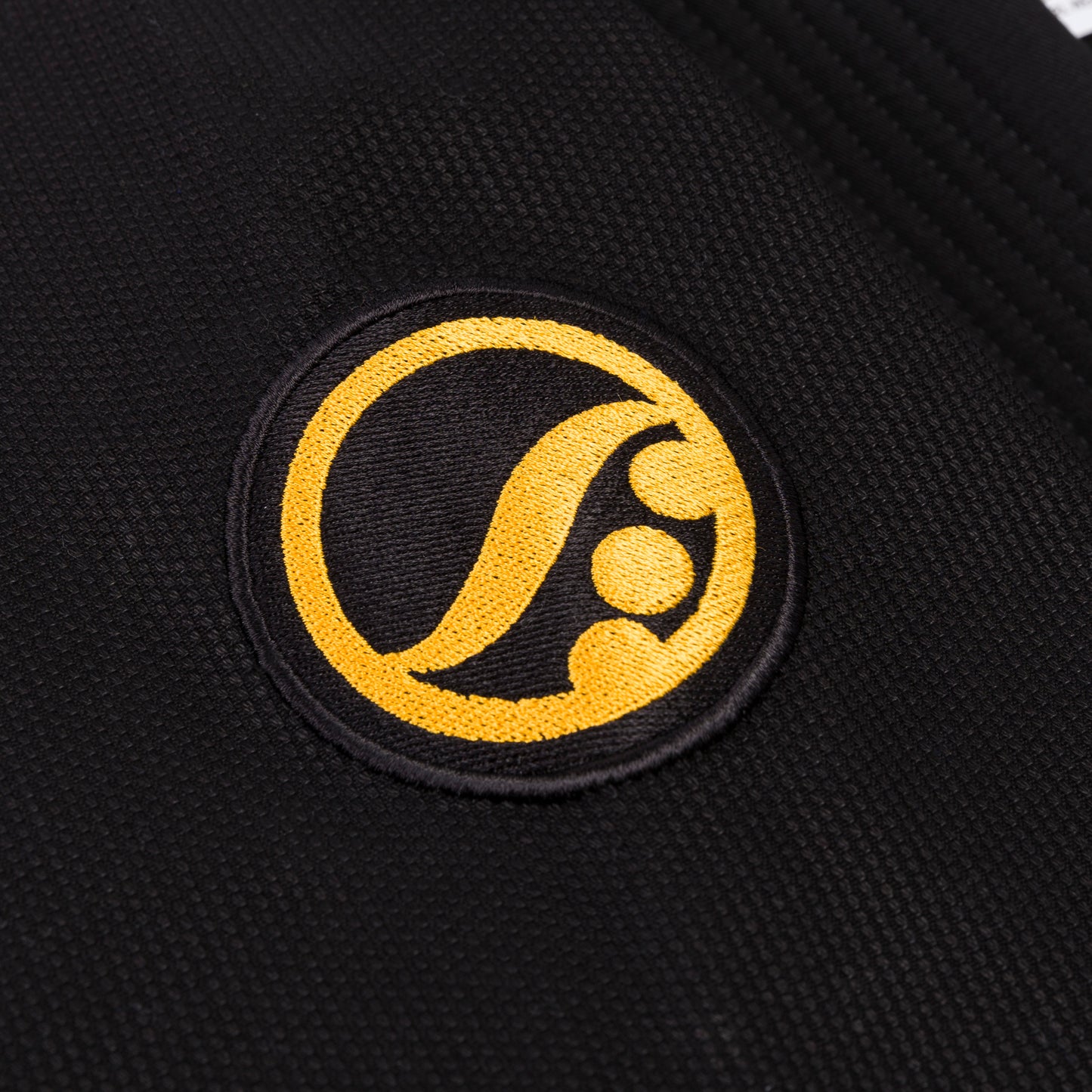 IBJJF Lite II Kimono + Gi Checker Pack [Black]