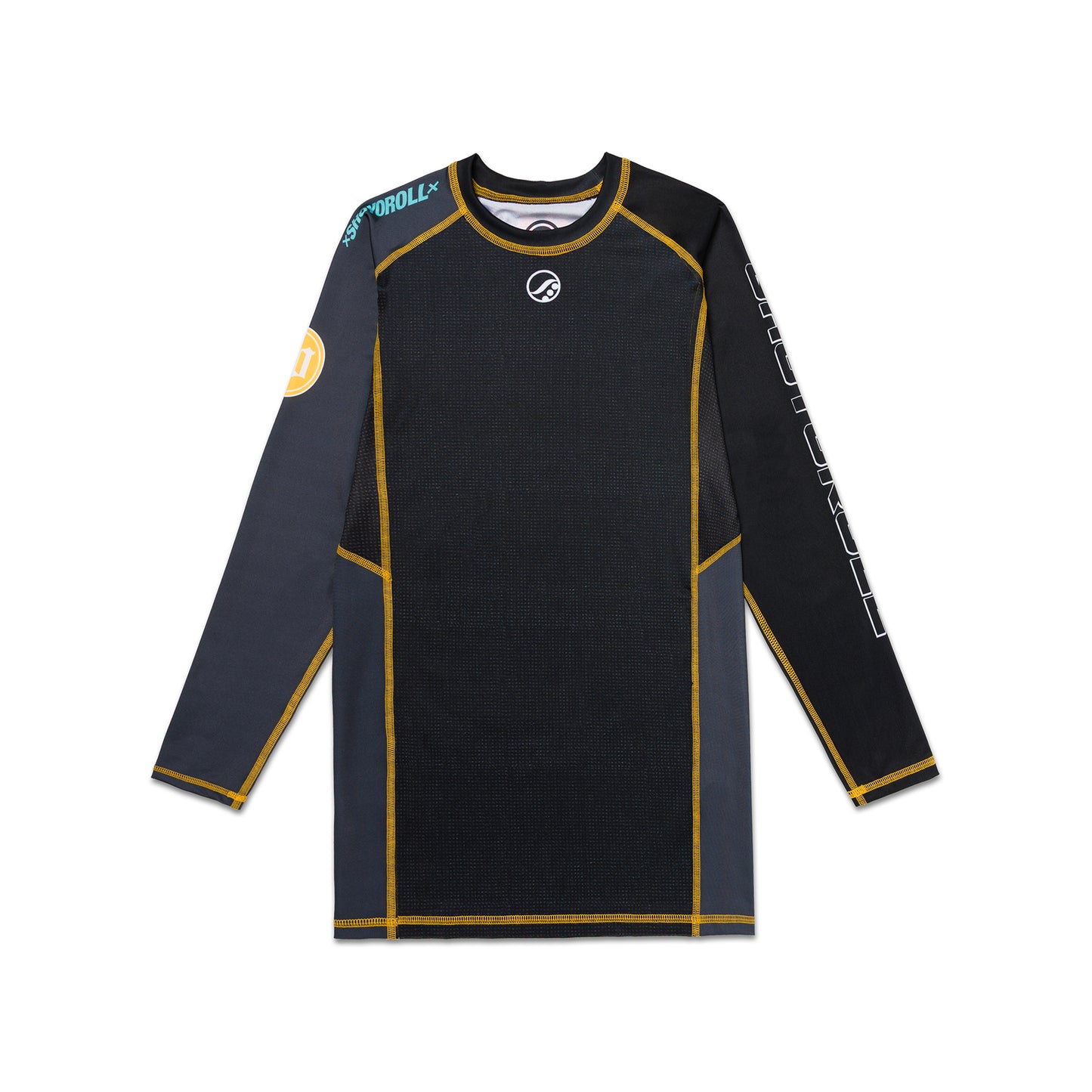 PW RANKED LS RASHGUARD [BLACK]