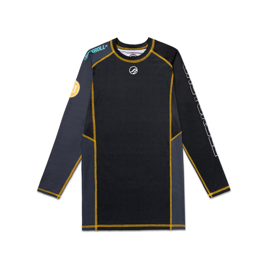 PW RANKED LS RASHGUARD [BLACK]