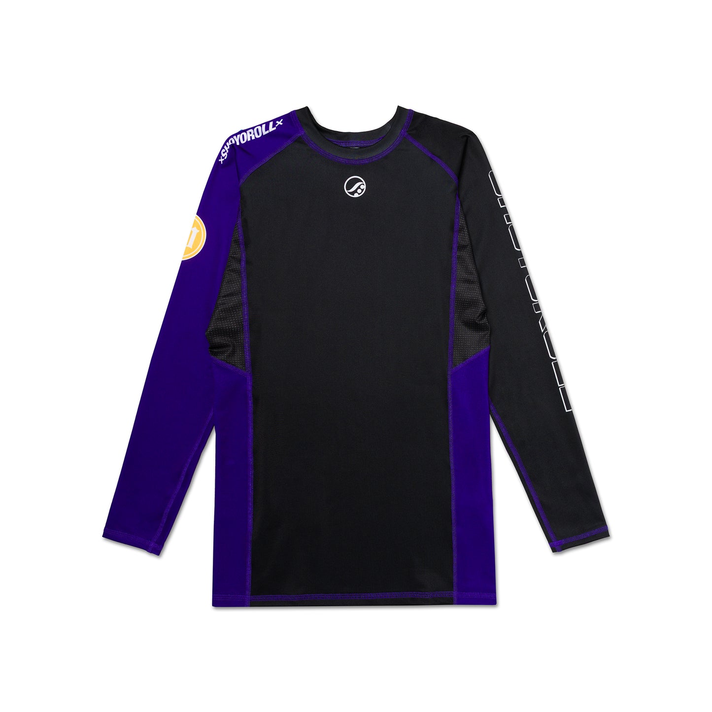 PW RANKED LS RASHGUARD [PURPLE]