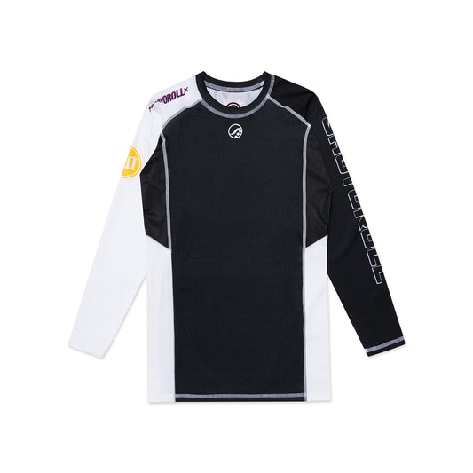 PW RANKED LS RASHGUARD [WHITE]