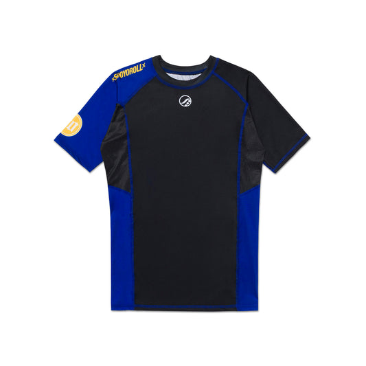 PW RANKED SS RASHGUARD [BLUE]
