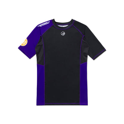 PW RANKED SS RASHGUARD [PURPLE]