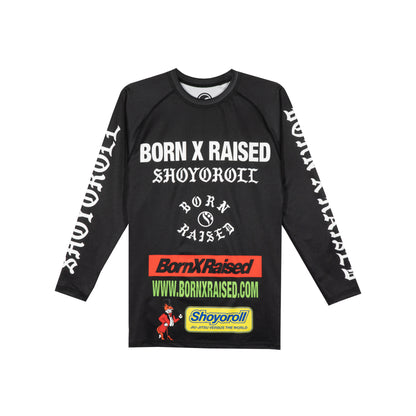 BORN X RAISED LS RASHGUARD