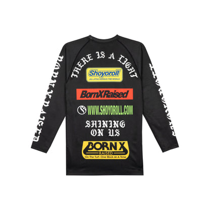 BORN X RAISED LS RASHGUARD