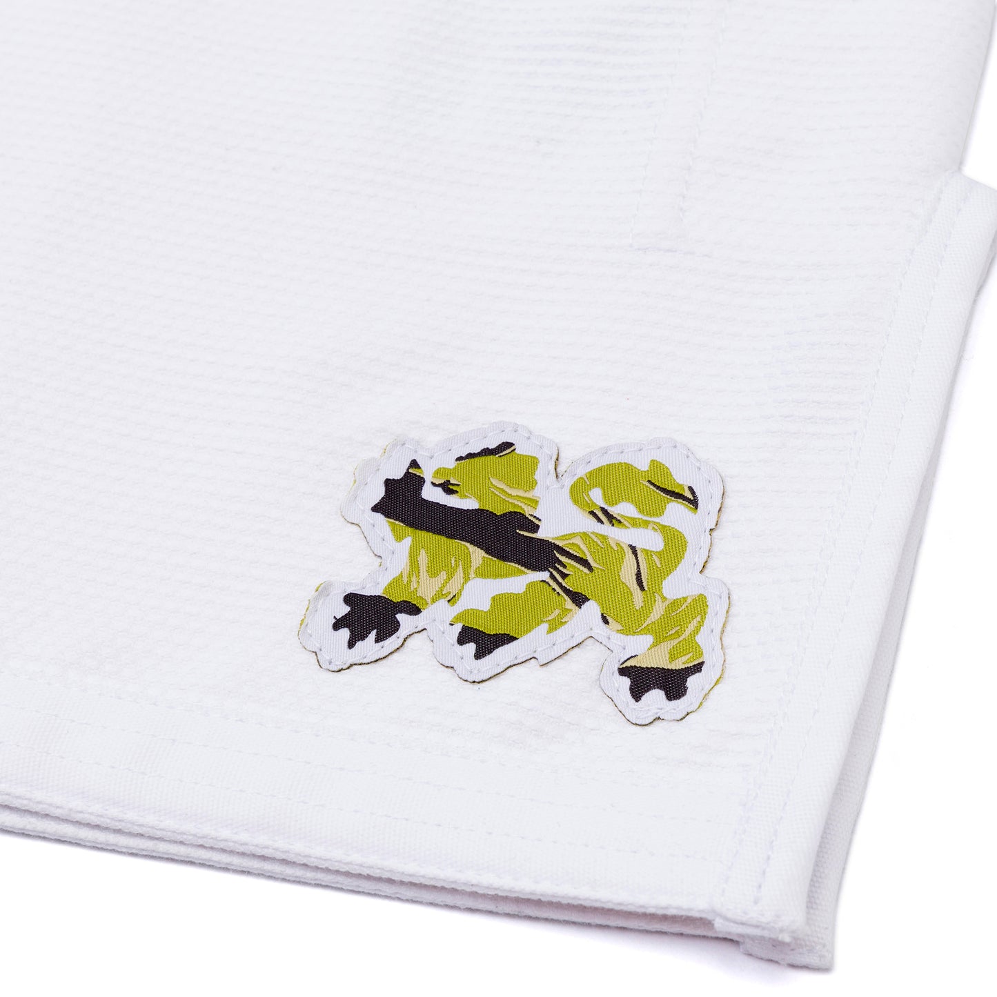 Retro Camo Kimono [White]
