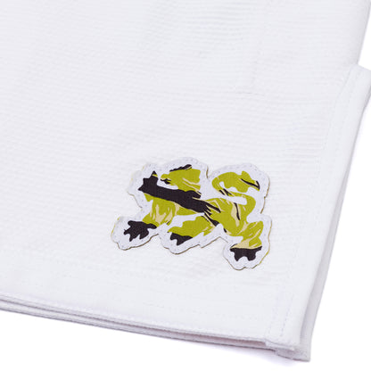 Retro Camo Kimono [White]