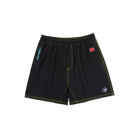 PW RANKED SHORTS [BLACK]