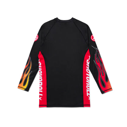 Flames Rashguard [Long Sleeve]