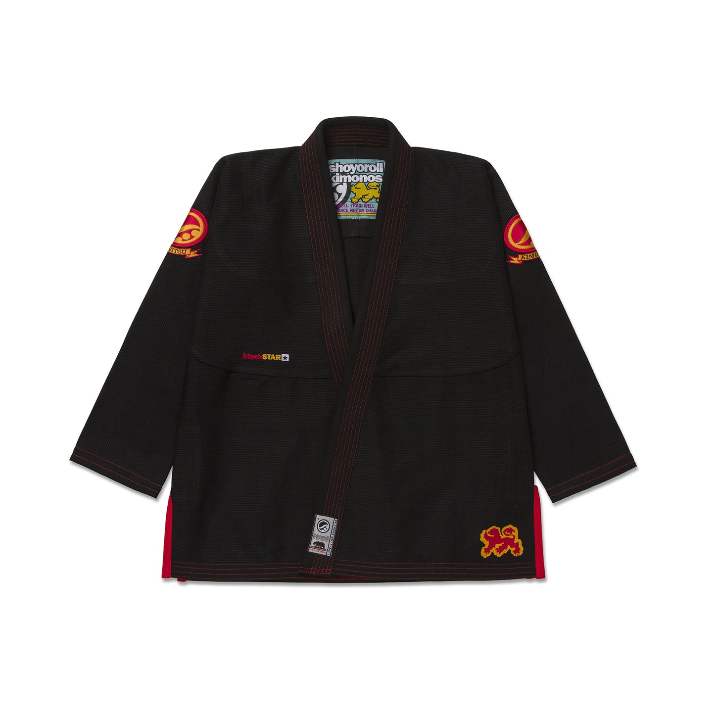 Blackstar Retro Kimono [Black]
