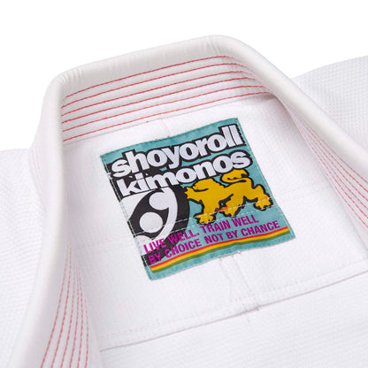 Blackstar Retro Kimono [White]
