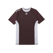 Load image into Gallery viewer, 23&#39; Ranked Short Sleeve Rashguard [Brown]
