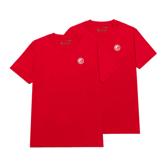 Wazair Training Tee 2-Pack [RED]