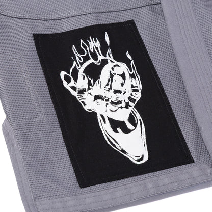 Yooga Flame Kimono [Grey]