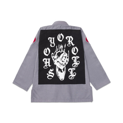 Yooga Flame Kimono [Grey]
