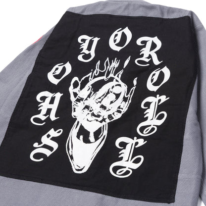 Yooga Flame Kimono [Grey]