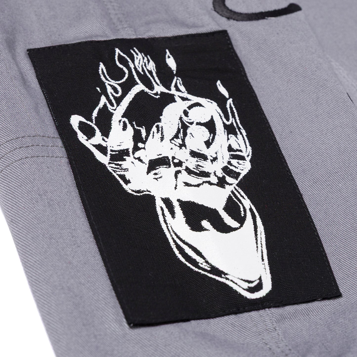 Yooga Flame Kimono [Grey]