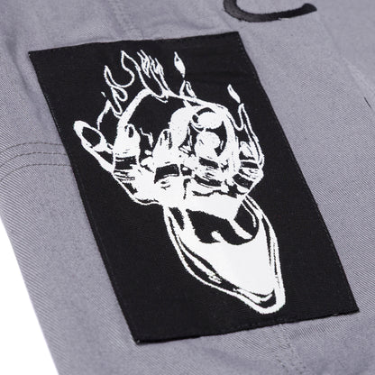 Yooga Flame Kimono [Grey]