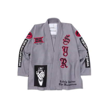 Yooga Flame Kimono [Grey]