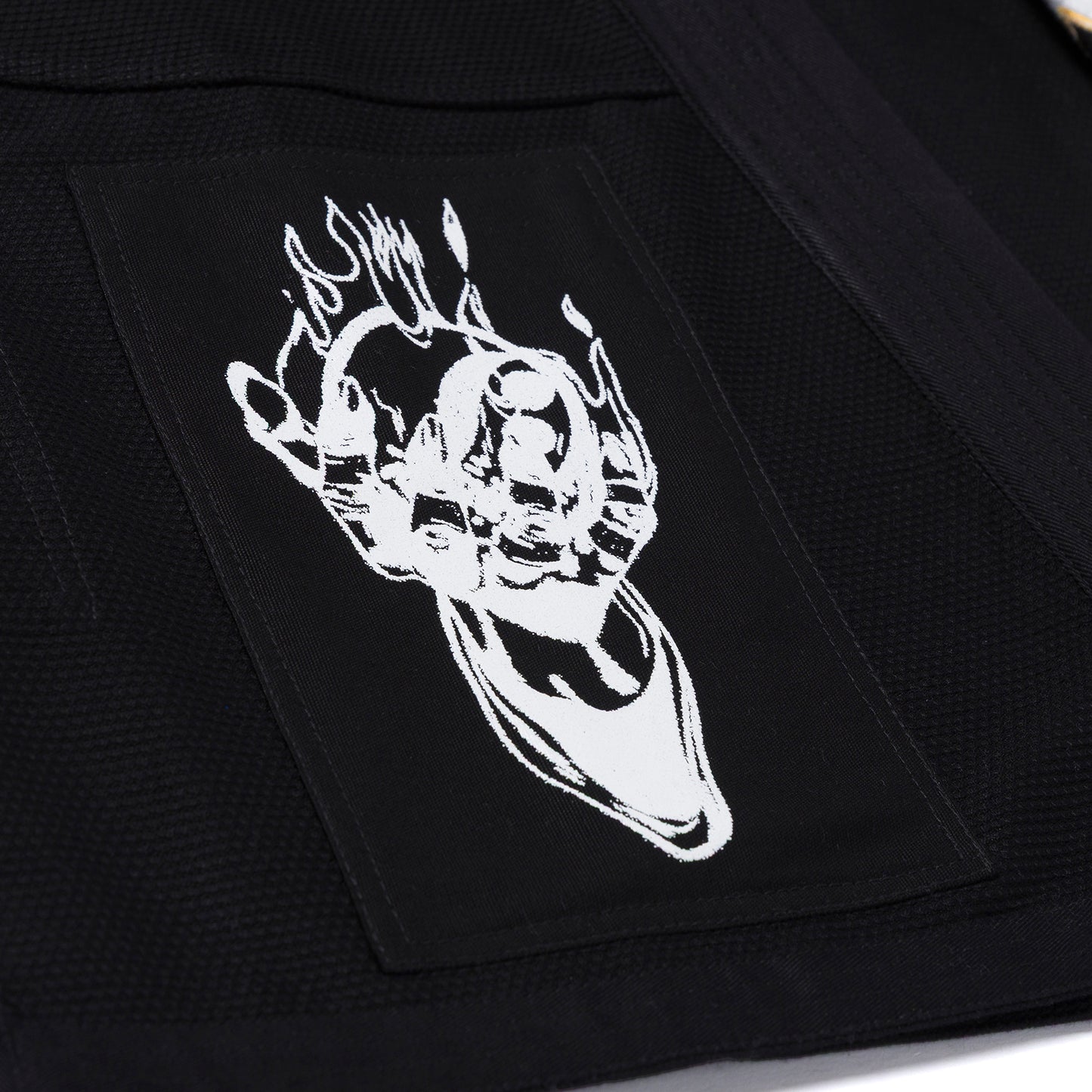 Yooga Flame Kimono [Black]