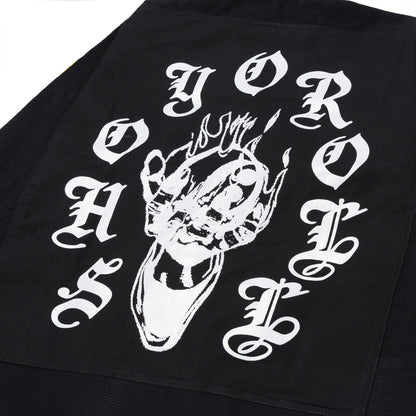 Yooga Flame Kimono [Black]