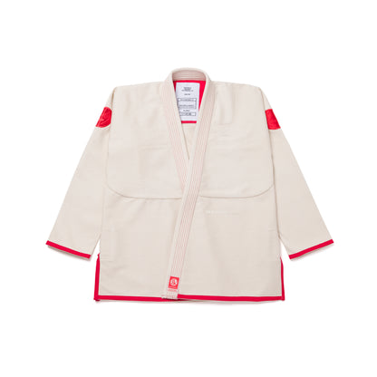 Tradition 22 Kimono [Unbleached/Red]